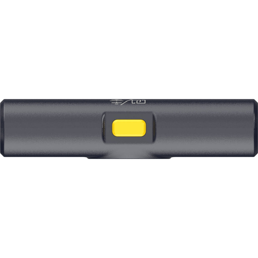 Hollyland Lark M2 USB-C wireless microphone system for creators, featuring compact transmitter and receiver with built-in microphone.