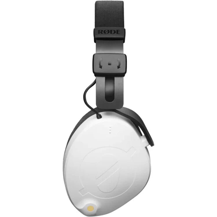 Rode NTH-100 studio headphones with over-ear design, black color, and cushioned ear cups for professional audio monitoring.