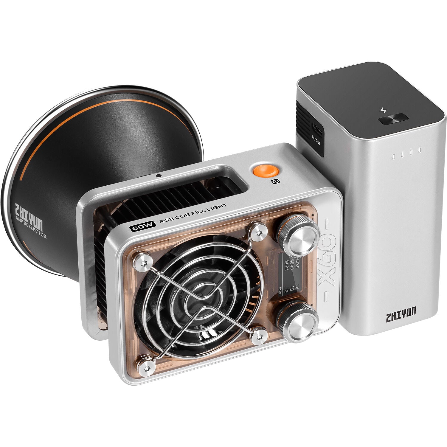 Zhiyun Molus X60 RGB (Pro) | Compact RGB LED Light for Creators