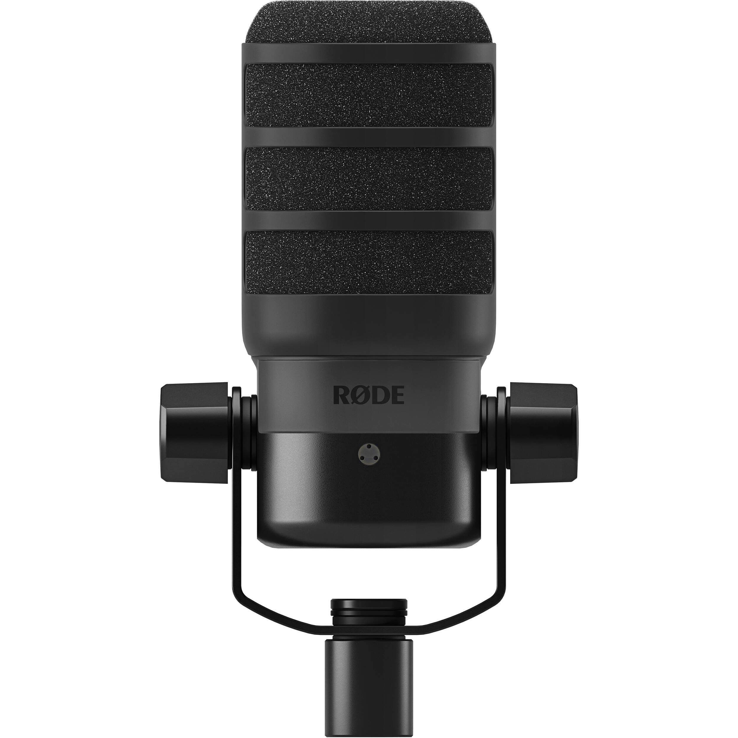 Rode WS14 Pop Filter for PodMic, microphone pop filter with mesh screen to reduce plosive sounds and improve audio quality.