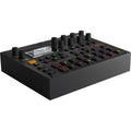 Elektron Digitakt II drum machine and sampler with multiple pads, knobs, and a digital display for music production.