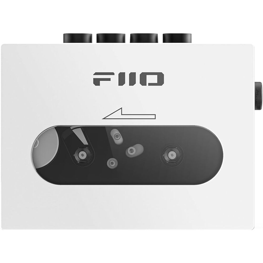 FiiO CP13 portable music player with sleek design and touch controls, shown from the front view.