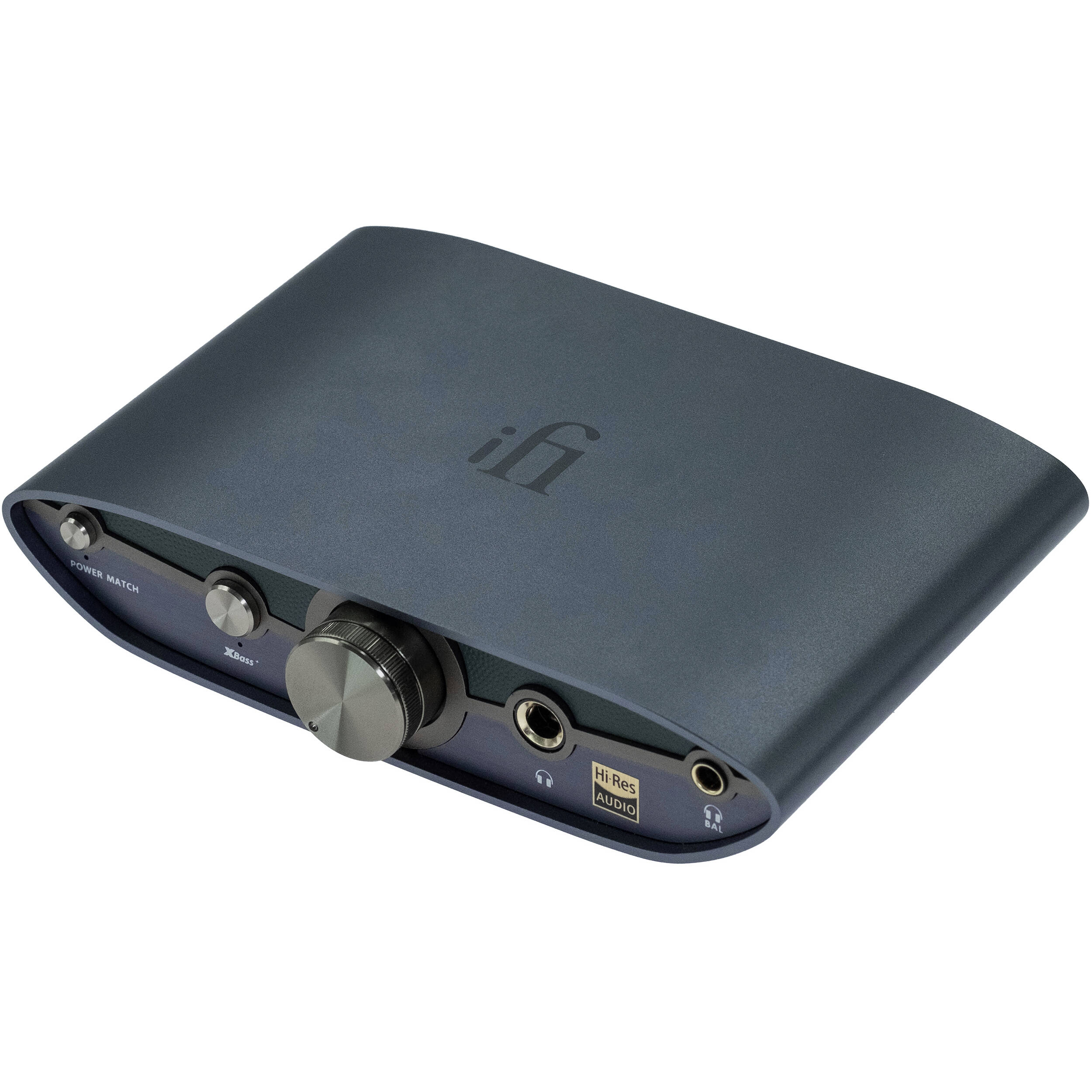 iFi Audio Zen Dac 3 headphone amplifier and DAC with sleek black design and multiple input/output ports.