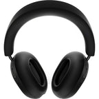 Sonos Ace wireless headphones with sleek design and over-ear style, featuring comfortable ear cups and modern black finish.