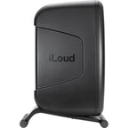 IK Multimedia iLoud MTM MK2 active nearfield monitors, compact studio speakers with sleek black finish and detailed speaker drivers.