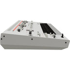 UDO Audio Super 8 synthesizer with a vintage-style control panel and multiple knobs and switches for classic sound creation.