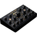 Erica Synths Nightverb effects pedal with control knobs and input/output jacks, used for creating reverberation and ambient sound effects.