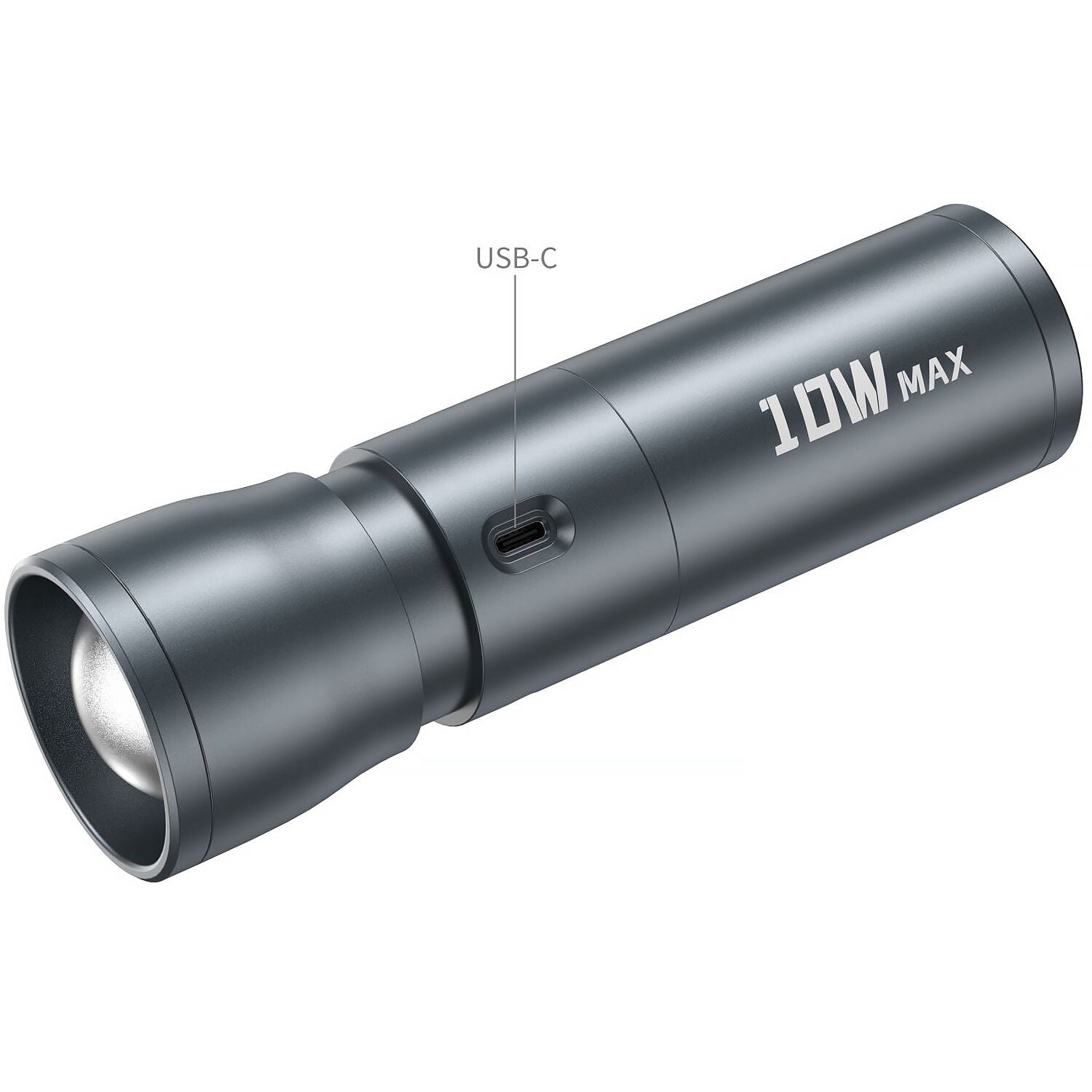 SmallRig RF 10C portable focusable LED video spotlight with adjustable brightness and compact design for video shooting.