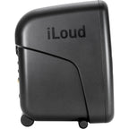 IK Multimedia iLoud Micro Monitor Pro active nearfield monitor with compact design and control knobs for studio audio.