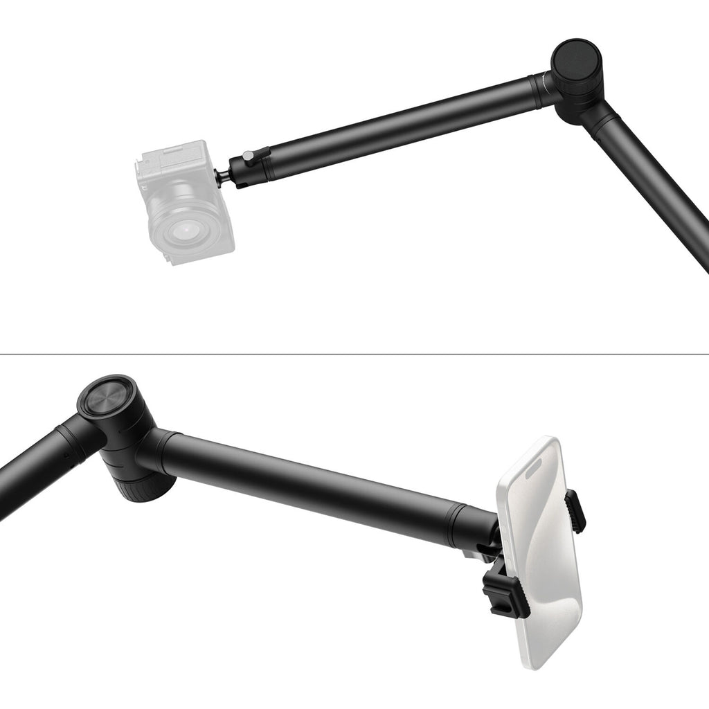 SmallRig desk overhead photography and live streaming bracket with adjustable support and mounting options.