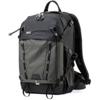 Think Tank Mindshift BackLight video equipment bag with padded compartments and adjustable straps for professional gear storage