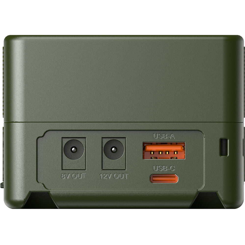 SmallRig VB99 Mini V Mount Battery showing compact V mount power supply with mounting connectors for professional cameras
