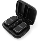 Rode Wireless Micro USB-C creator wireless microphone system with transmitter and receiver shown on a white background.