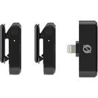 Rode Wireless Micro (Lightning) wireless microphone system with compact transmitter and receiver for clear audio recording