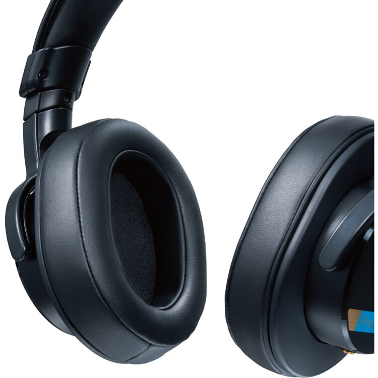 Sony MDR-M1 studio headphones with over-ear design and cushioned ear cups for professional audio monitoring.