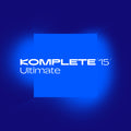 Native Instruments Komplete 15 Ultimate music production software upgrade from Komplete Ultimate Edition 1-14, shown on screen.