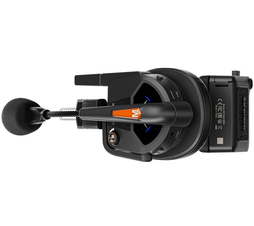 Saramonic WiTalk9 WT2S two-person wireless video microphone system for clear audio recording in filming.