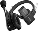 Saramonic WiTalk9 WT4S 4-person wireless video equipment set with microphones and receiver for professional audio recording.