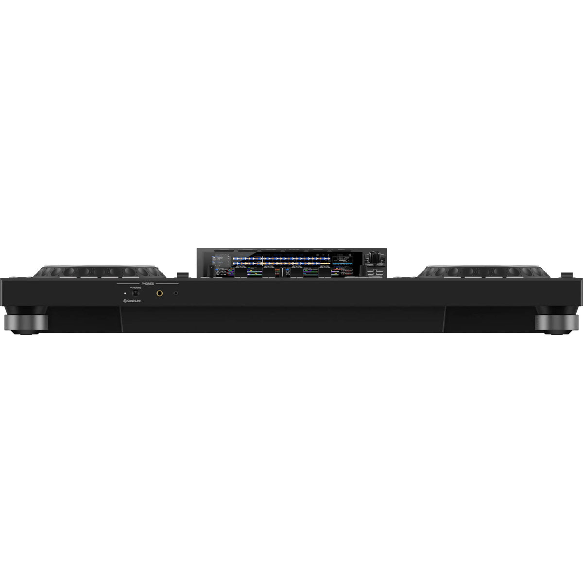 AlphaTheta XDJ-AZ DJ media player with jog wheels, touchscreen display, and professional controls for DJ performances