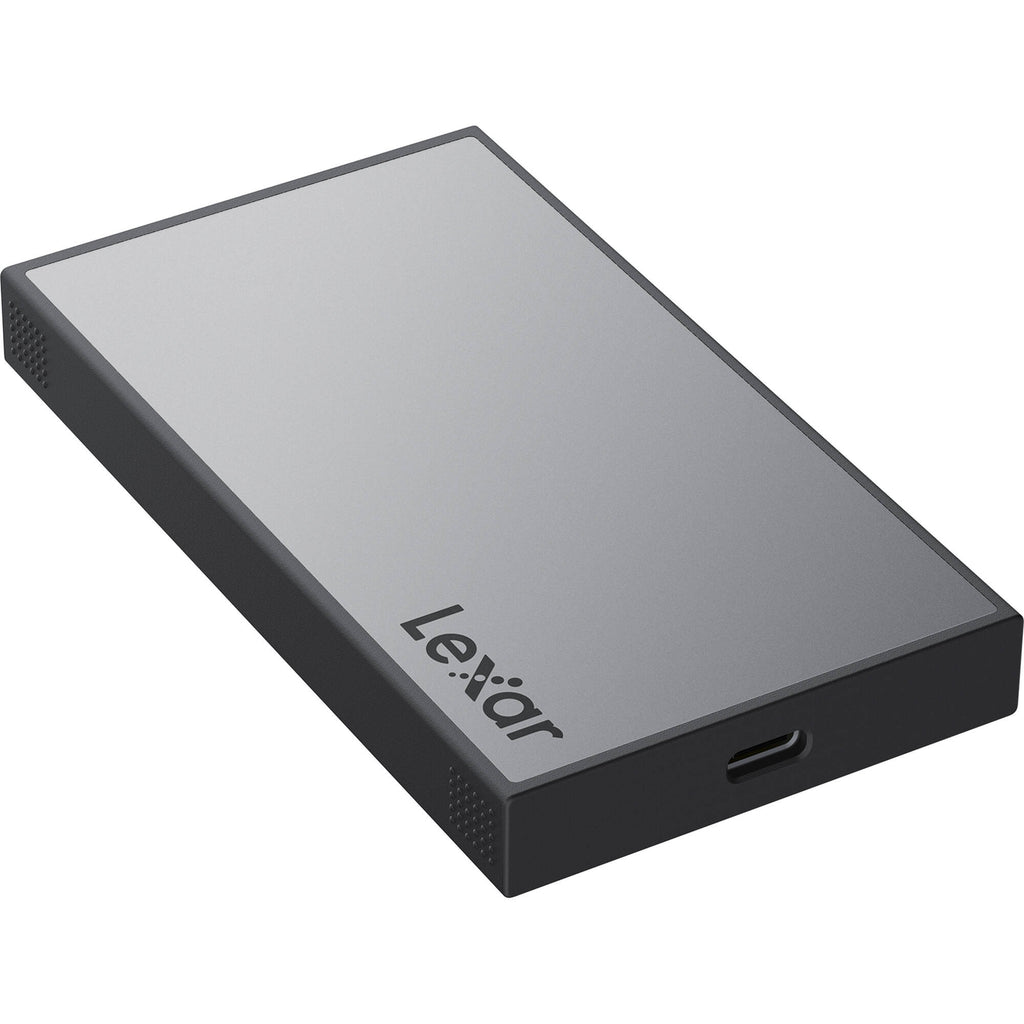 Lexar Workflow dual-slot SD UHS-II card reader with USB-C and USB-A ports for fast data transfer and versatile card compatibility.