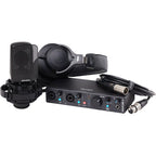Arturia MiniFuse Recording Pack studio bundle with audio interface, cables, and accessories for music production and recording.
