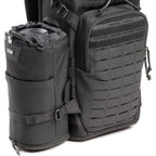 Think Tank DarkLight video equipment bag with padded compartments and durable black exterior for professional camera gear storage.