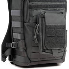 Think Tank DarkLight video equipment bag with padded compartments and adjustable straps for secure, organized gear storage.