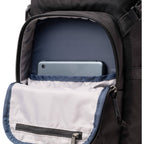 Think Tank DarkLight video equipment bag with padded compartments for camera gear and accessories, black durable design.