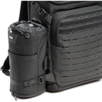 Think Tank DarkLight video equipment bag with padded compartments and adjustable straps for secure camera gear storage.