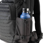 Think Tank DarkLight video equipment bag with padded compartments and adjustable straps for camera gear storage.