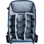 Think Tank DarkLight video equipment bag with padded compartments and sturdy handles for professional camera gear transportation.