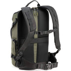 Think Tank DarkLight video equipment bag with padded compartments and adjustable straps for secure camera gear storage.