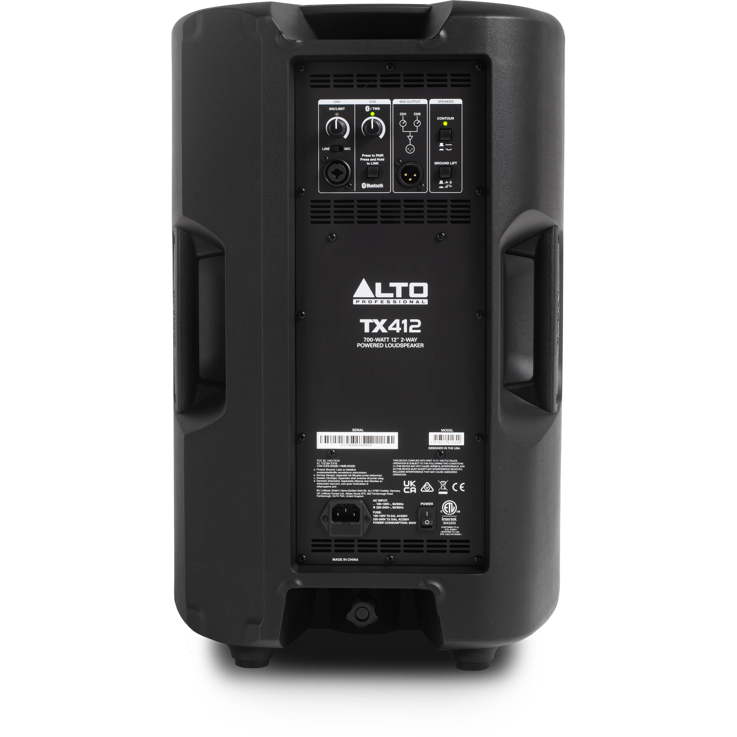 Alto Professional TX412