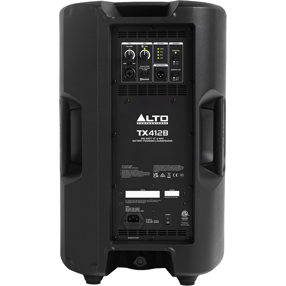 Alto Professional TX412B