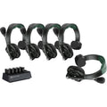 Hollyland Solidcom SE Pro 5-pack of wireless headset microphones for professional video communication and audio recording.