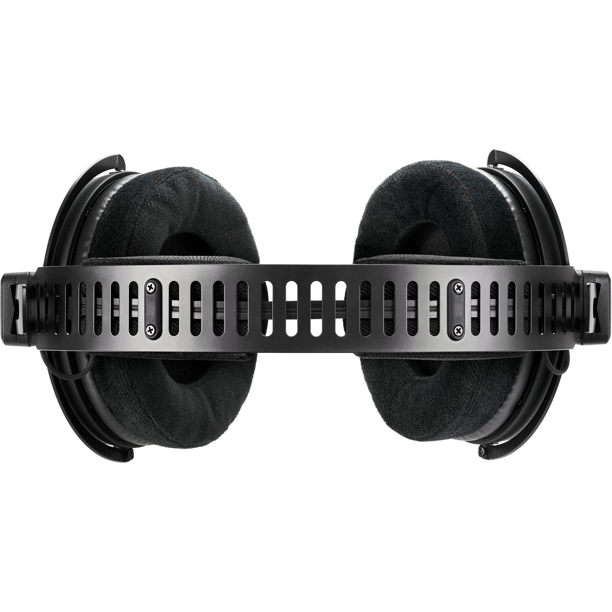 Audio Technica ATH-R50x studio headphones with large over-ear design and open-back ear cups for professional audio monitoring.