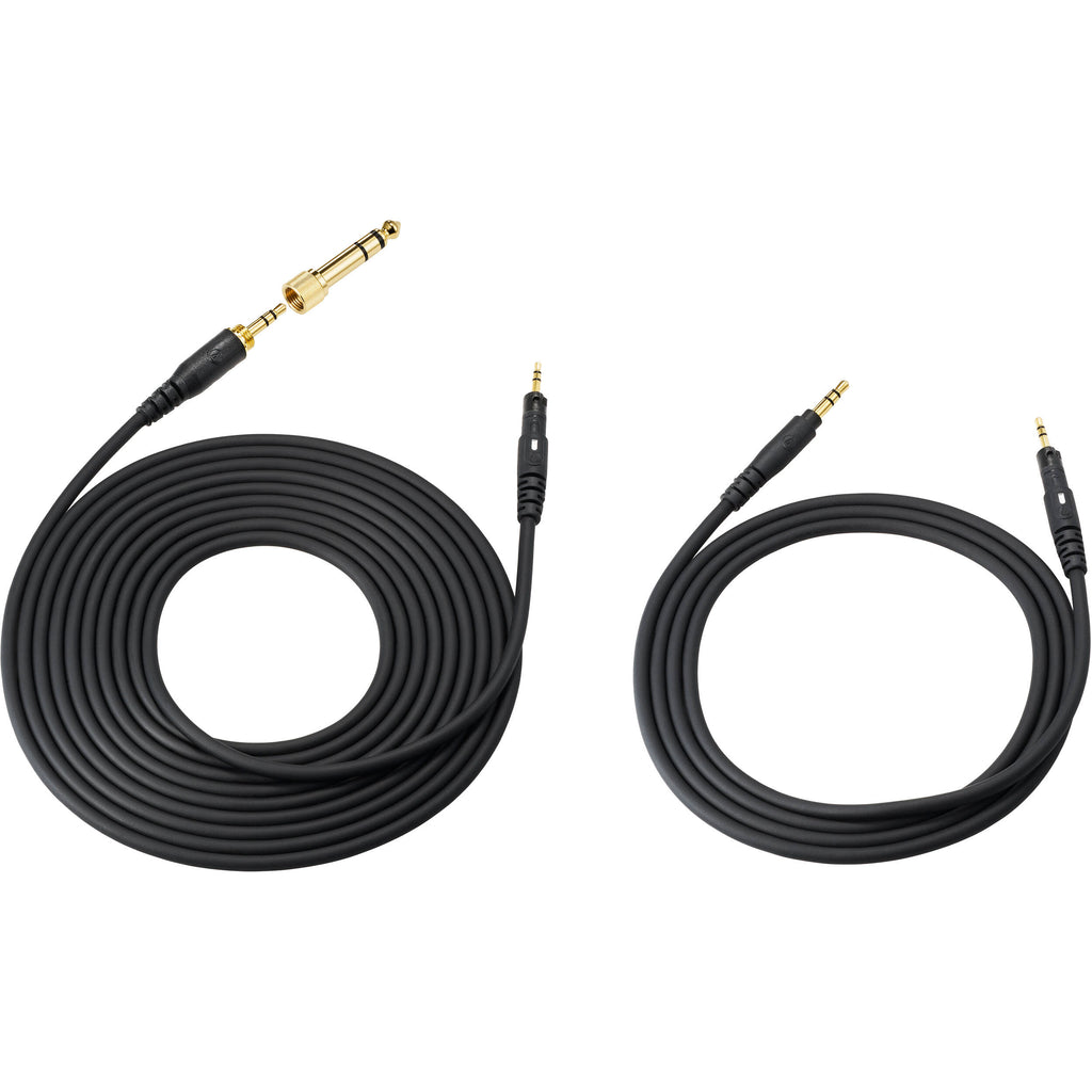 Audio Technica ATH-R50x studio headphones with open-back design, featuring large ear cups and professional audio quality.