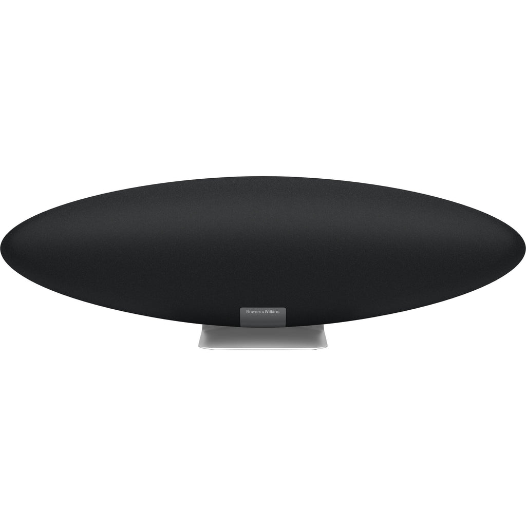 Bowers & Wilkins Zeppelin Pro Edition wireless speaker with sleek design and control buttons on top.