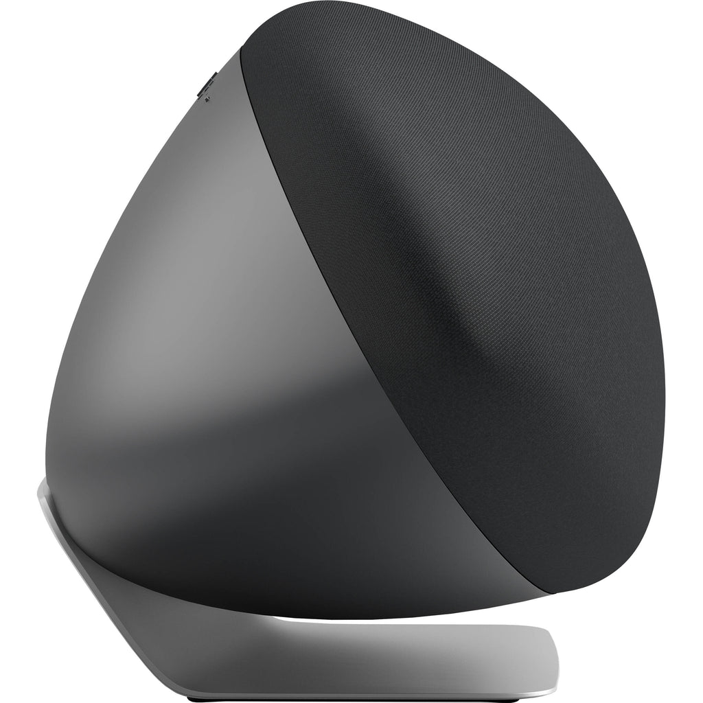 Bowers & Wilkins Zeppelin Pro Edition wireless speaker with sleek black design and modern controls.