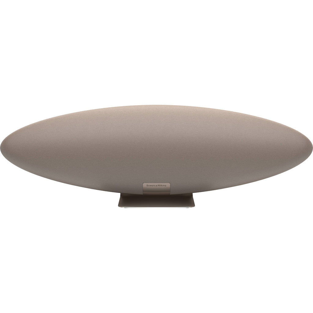 Bowers & Wilkins Zeppelin Pro Edition wireless speaker with sleek black design and modern audio equipment appearance