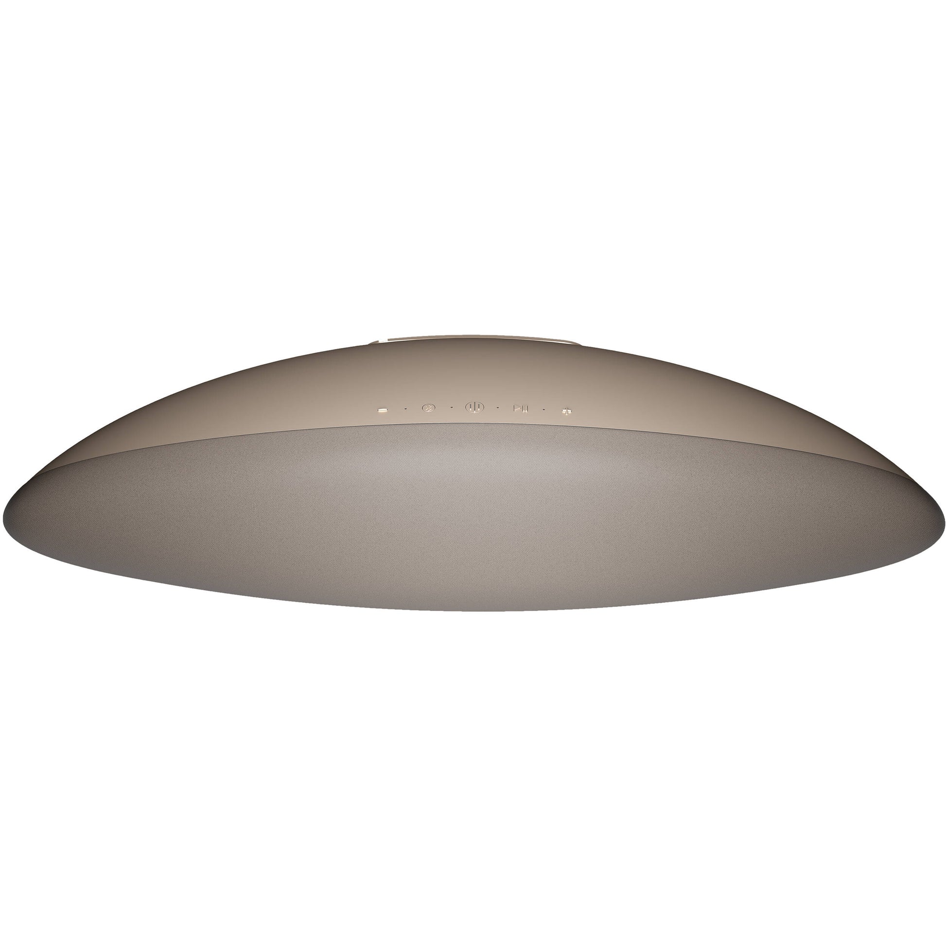 Bowers & Wilkins Zeppelin Pro Edition wireless speaker with sleek design and control buttons on top.