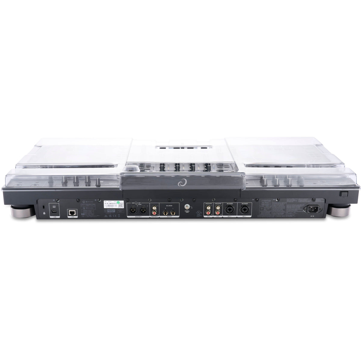 Decksaver AlphaTheta XDJ-AZ DJ cover protecting the DJ controller with a sleek, durable plastic design.