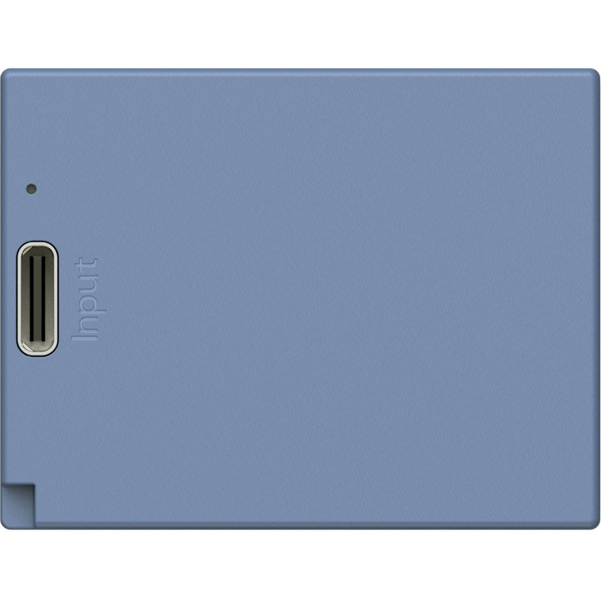 SmallRig NP-W126S USB-C rechargeable camera battery in blue, compact battery for compatible cameras, portable and easy to use.