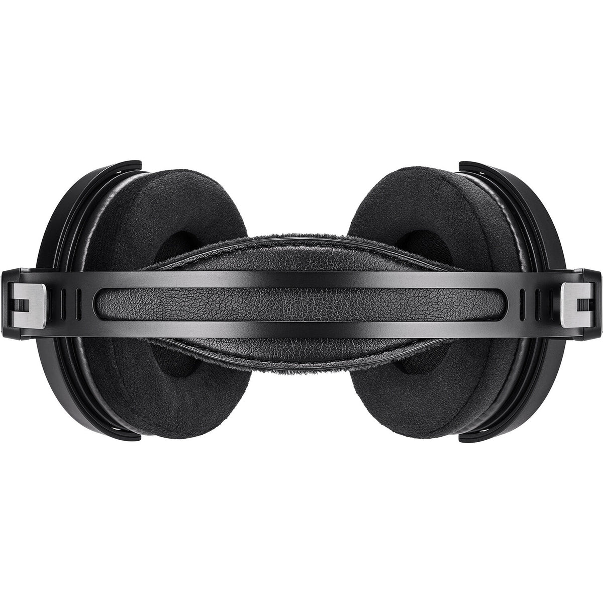 Audio Technica ATH-R30x studio headphones with over-ear design and adjustable headband, shown in a close-up image.