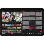 YoloLiv YoloBox Extreme video monitor with touchscreen display, live streaming controls, and professional broadcasting features.