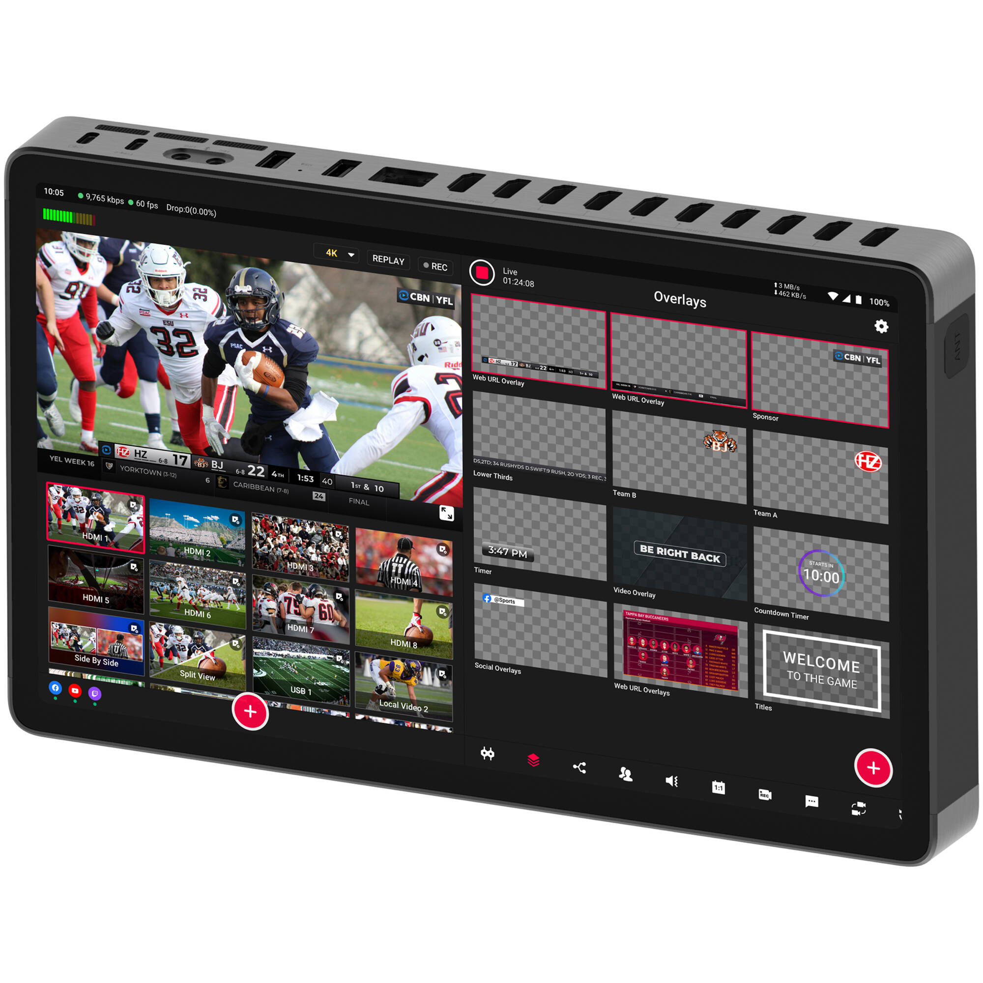 YoloBox Extreme Yololiv ライブ配信モニター 本体 YoloLiv YoloBox Extreme