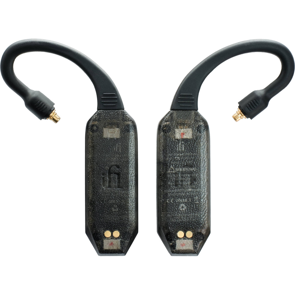 iFi Audio Go Pod Air headphone amplifier and DAC, compact portable device with sleek design for high-quality audio.