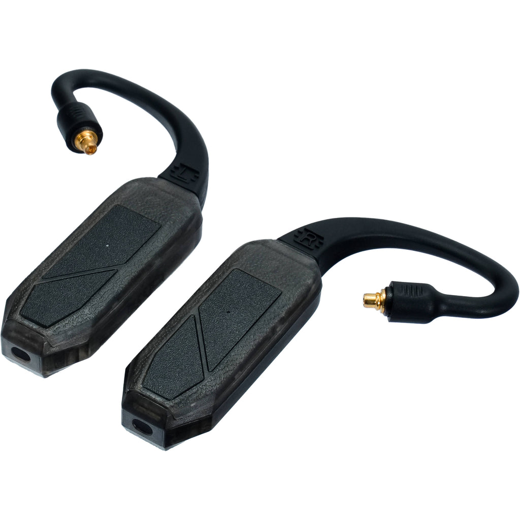 iFi Audio Go Pod Air headphone amplifier and DAC, compact portable device with controls and connection ports visible.
