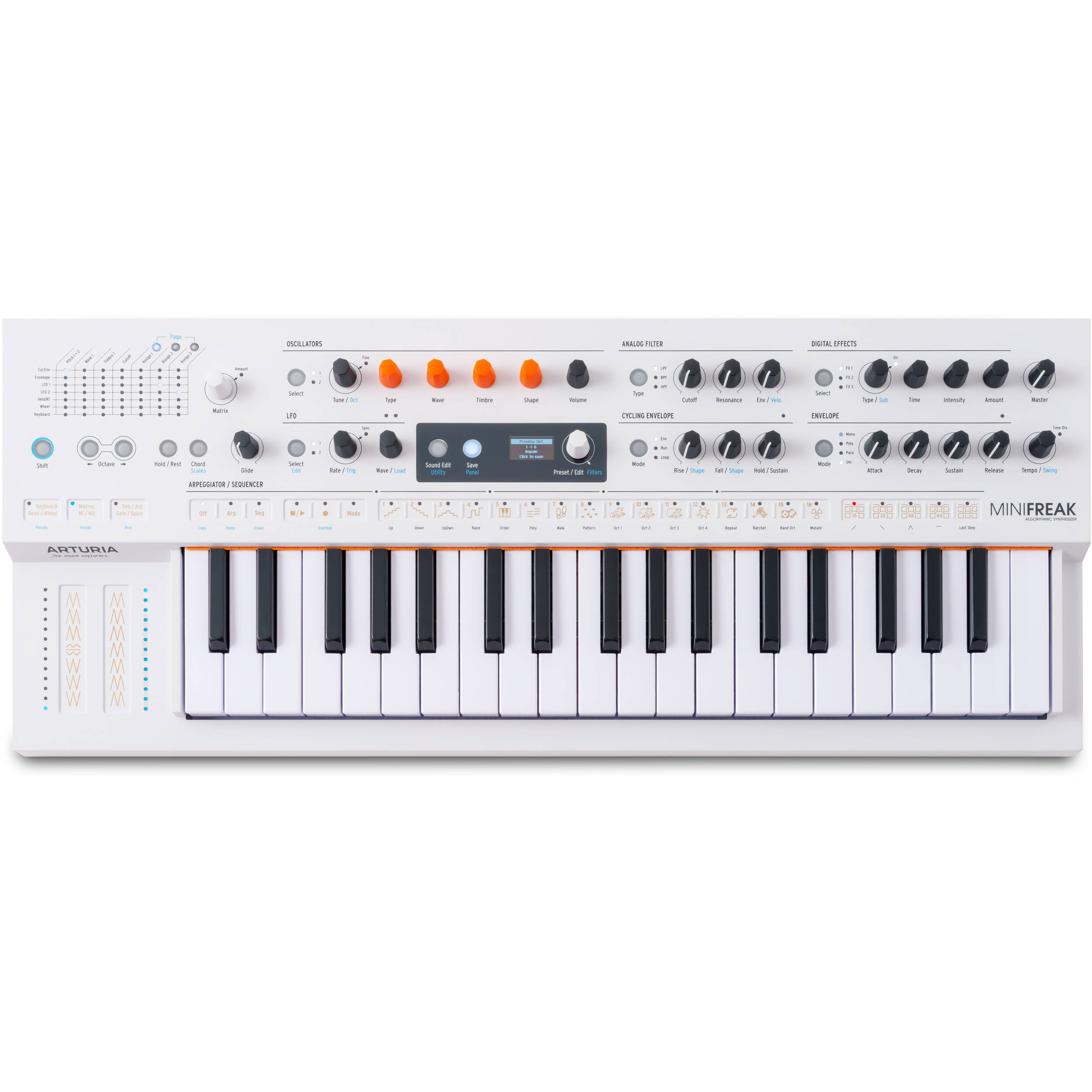 鍵盤楽器 Arturia MicroFreak Vocoder Edition ARTURIA ( アートリア ) MicroFreak Vocoder Edition 送料無料