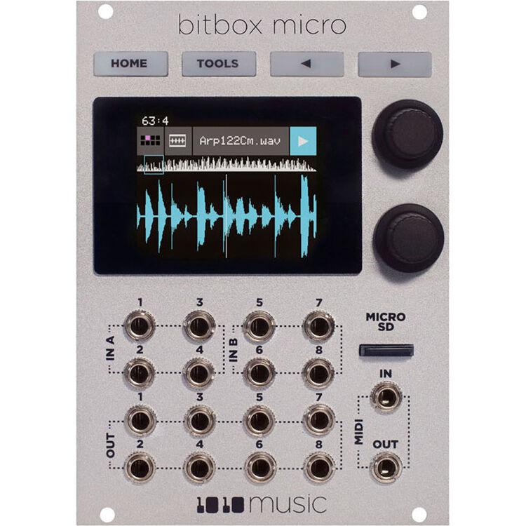 1010music Bitbox Micro | Compact Eurorack Sampler at Soundium